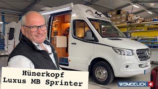 € 400000 Luxus Mercedes Sprinter  Hünerkopf Kastenwagen gebraucht abzugeben [upl. by Atirehs998]