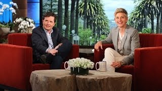 Michael J Fox Gives Marriage Advice [upl. by Akimaj]