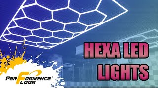 Anleitung für LED Hexagon lights von Performance Floor [upl. by Alikahs950]