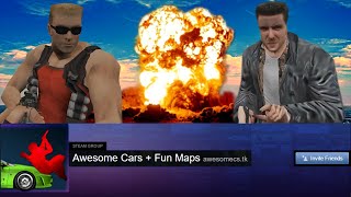 Awesome Cars  Fun Maps Trailer  CounterStrike 16 Rally Server  Free VIP [upl. by Nehttam908]