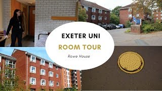 Exeter University Accommodation Rowe House Room Tour  LONGER ONE with some UNPLEASANT surprises [upl. by Enidan]