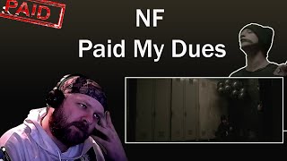 ReactionReview NF  Paid My Dues [upl. by Aneehc791]