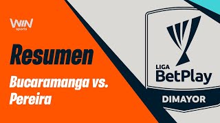 Bucaramanga vs Pereira resumen y goles  Liga BetPlay Dimayor 20242  Fecha 14 [upl. by Keisling]