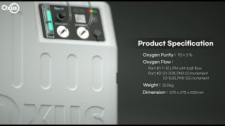 OXUS 10 Leading the Trend of Smart Oxygen Concentrator [upl. by Eerrahs]