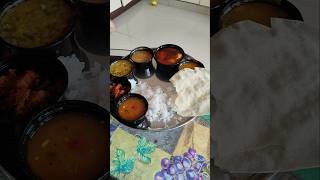 Tempting South Indian meal food shortsfeed viralvideo [upl. by Zoie]