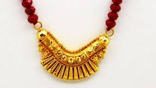 Traditional Nepali Mangalsutra Designs gold Mangalsutra for women [upl. by Mcclure]