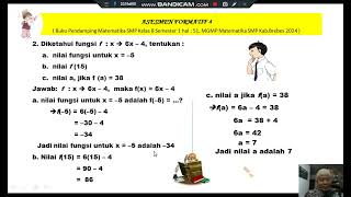 MENENTUKAN NILAI FUNGSI ASESMEN FORMATIF 4V5B3K8AAAMATKERENpaiyosadewo5721 [upl. by Ecirtnuahs]