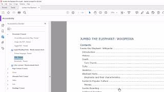 PDF Accessibility Basic Remediation [upl. by Kaitlynn]