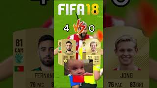 Bruno Vs De Jong in FIFA 😱🔥 [upl. by Kalina665]