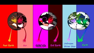 SPEEDPAINT Object Cosmos Earths evil side 2024 version [upl. by Rexanna504]