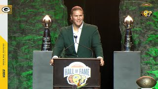 Clay Matthews full speech  2024 Green Bay Packers Hall of Fame [upl. by Ydasahc119]