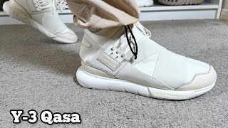 Y3 Qasa Off White Reviewamp On foot [upl. by Nnayar811]