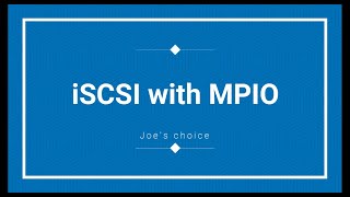 iSCSI with MPIO [upl. by Etat]