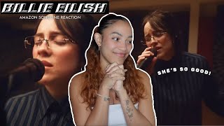 Watching Billie Eilishs Live Performances  AMAZON MUSIC SONGLINE PERFORMANCES REACTION [upl. by Oirotciv]