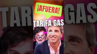 BAJA TARIFA de gas en argentina mileihoy economia [upl. by Hazem]