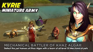 Kyrie Mechanical Team  Mechanical Battler of Khaz Algar [upl. by Anilas]