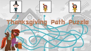 Is this too casual  Thanksgiving Path Puzzle [upl. by Auahsoj]