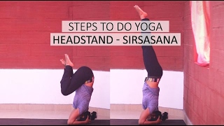 Steps to do Yoga Headstand  Sirsasana [upl. by Esther]