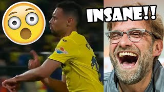 😳 Liverpool vs Villareal CRAZINESS 😳 Francis Coquelin Celebration Champions League SemiFinal [upl. by Meehsar641]