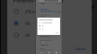 Switch between 5G4G3G2G network type on Android [upl. by Elroy668]