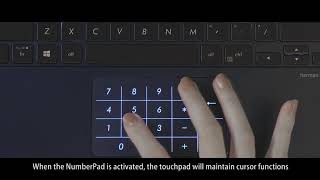 ASUS NumberPad Reinventing the Touchpad  ASUS [upl. by Issie686]