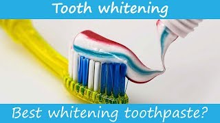 Whats the best whitening toothpaste [upl. by Ahselyt]