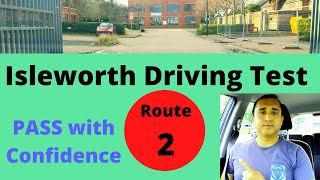 UK Driving Test Routes 2 of 5 Isleworth UrduHindiPunjabiUKASIA [upl. by Niddala]