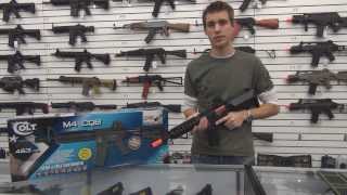 Colt M4 CQB Full Metal AEG Airsoft Gun Overview 18975 [upl. by Lait]