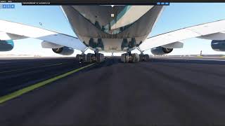 A380X Fly by Wire Kuwait OKBK para Dubai OMDB [upl. by Chicoine985]