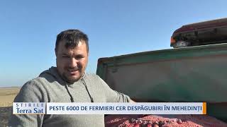 PESTE 6000 DE FERMIERI CER DESPĂGUBIRI ÎN MEHEDINȚI [upl. by Amiaj]