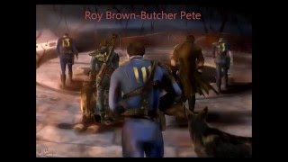 Fallout 3 amp 4 Roy BrownButcher Pete 1 amp 2 [upl. by Eerdua252]