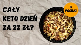 Czy DIETA KETO jest droga Jadłospis na 2 dni i aż 3 posiłki każdego dnia [upl. by Nimocks]