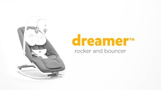 Joie dreamer™  Compact Rocker amp Bouncer for Newborns [upl. by Terri]