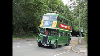 PRESERVED London Transport RT3491 LYR910 on 462 to Weybridge 20220626 [upl. by Guy]