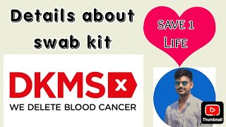 dkms bloodcancerawareness donate swabtestmedical and swabe test procedure [upl. by Anerbes]