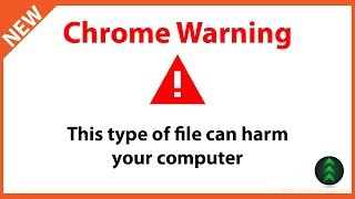 This type of file can harm your computer Chrome Alert Fix [upl. by Mahgirb749]