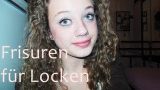 Frisuren für LOCKEN [upl. by Ahsinek]