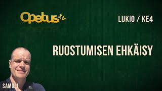 Ruostumisen ehkäisy [upl. by Gone]