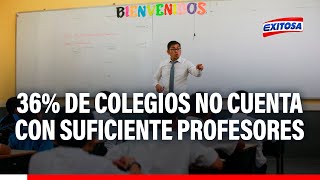 🔴🔵Contraloría 36 de colegios no cuenta con número suficiente de profesores para inicio de clases [upl. by Jara]