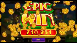 EPIC WIN Wizard of Oz Slot  Scarecrow Slot [upl. by Eceinej240]