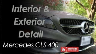 Interior amp Exterior Detail  Detailing ASMR  Mercedes CLS400 [upl. by Anehc823]