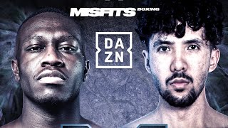 Im Boxing Deji On Misfits Qatar Super card [upl. by Uzzi969]