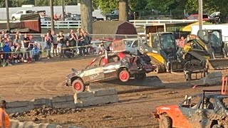 2024 Columbiana County Fair Demolition Derby  Youth Class [upl. by Lachish45]