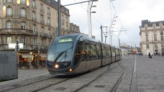 Bordeaux Citadis 302  Gare SaintJean Tramway C [upl. by Odlamur]