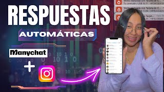 TUTORIAL automatiza tu instagram manychat 2024 [upl. by Ydnil287]