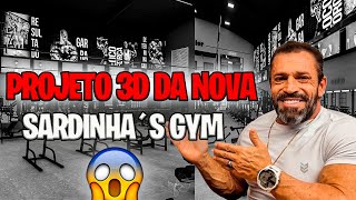 REAGINDO AO PROJETO 3D DA NOVA SARDINHA´S GYM  FICOU LINDO [upl. by Kremer395]