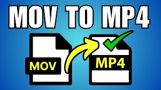 How To Convert MOV To MP4 Windows 1011 [upl. by Anehta]