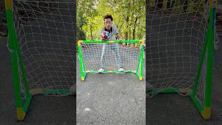 Big football goal post set with netballIndoor outdoor football sports games set unboxing🔥 [upl. by Tybalt]