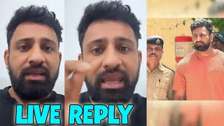 RAJAT DALAL LIVE AFTER COMING OUT FROM JAIL  RAJAT DALAL REPLY [upl. by Maye]