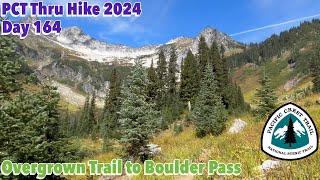 Day 164  PCT Reroute Day 2 Boulder Pass  Pacific Crest Trail 2024 ThruHike [upl. by Bekah752]